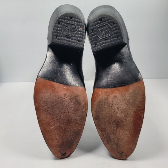 Tony Lama Women's Navy Blue Black Cowboy Boots 14024 US Size 7.5A - Picture 10 of 11